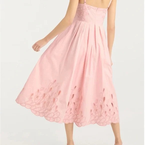 Cinq à Sept Pink Midi Dress - Picture 5 of 12